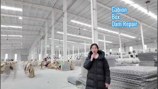 استخدام الجيش لصندوق التراب لإنتاج حاجز هيسكو لترميم السدود