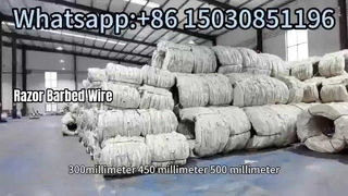 الأسلاك الشائكة الشائكة كونسرتينا الأمن التعبئة والتغليف الأسلاك الشائكة