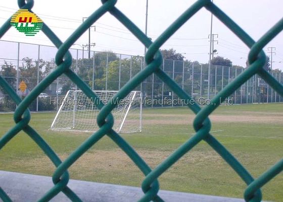 1.5m 25mtr Heavy PVC Chain Link Fence for boundary ISO certificate