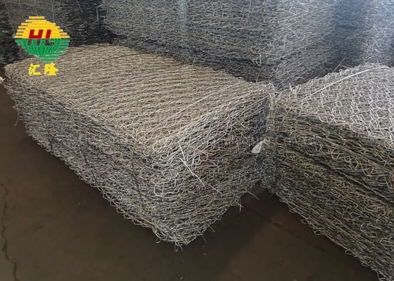 Heavy Galvanized Gabion Stone Wall 1.5*1*1m 8x10cm Aperture