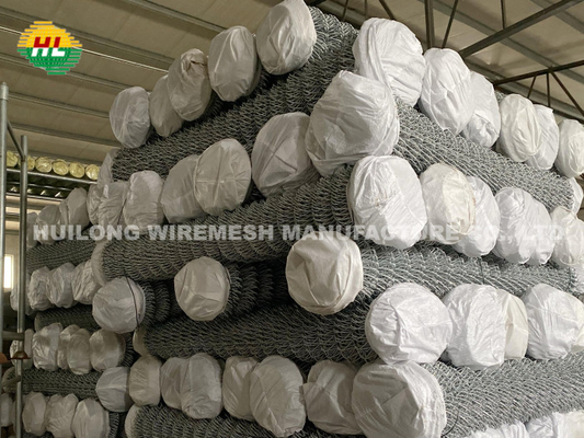 60x60mm 3.5mm Heavy Galvanized Chain Link Fence for Residential Use