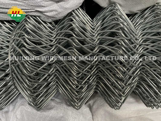 60x60mm 3.5mm Heavy Galvanized Chain Link Fence for Residential Use