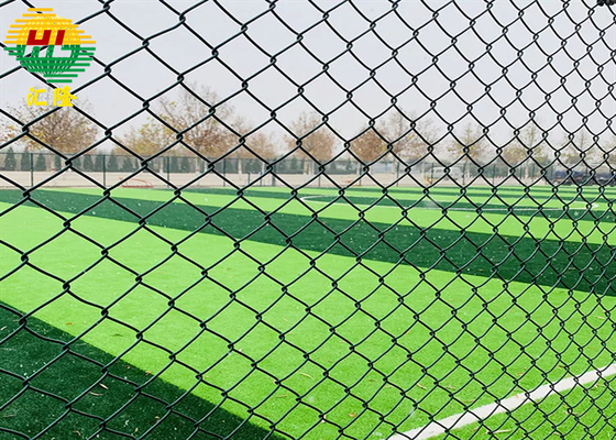 Pvc Powder Coated Chain Wire Fencing Galvanized Steel 4x50 Ft 9.5 Gauge