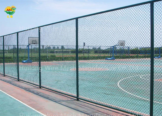 11 Gauge 50x50 Chain Link Wire Fence For Sport Court Applications