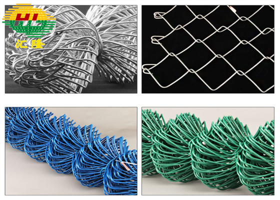 6ft X 50 Ft X 3mm Roll Chain Link Fabric Fencing Galvanized