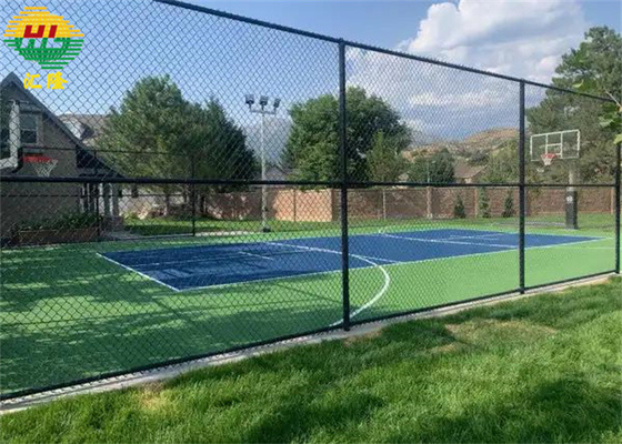 11 Gauge 50x50 Chain Link Wire Fence For Sport Court Applications