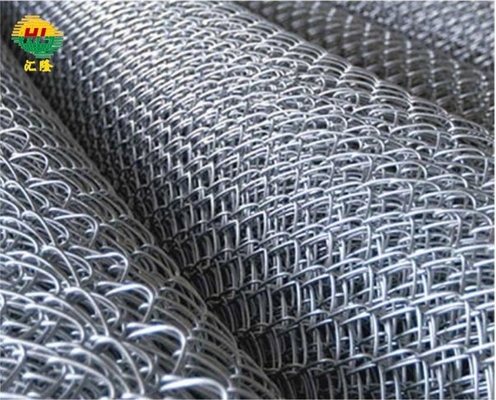 2mtr X 25mtr Galvanised Chain Link Fencing 50mm X 50mm Mesh 9 Gauge