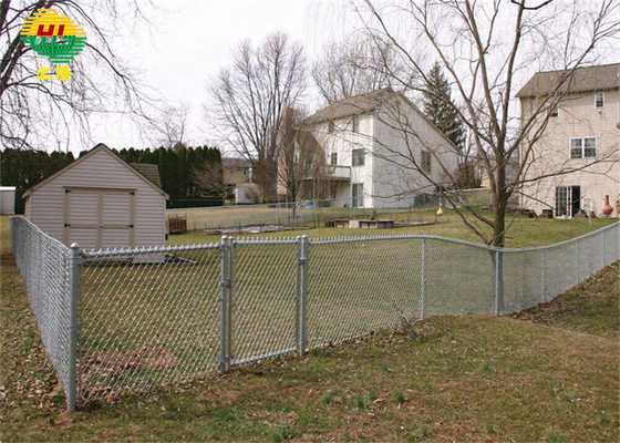 6ft X 50 Ft X 3mm Roll Chain Link Fabric Fencing Galvanized