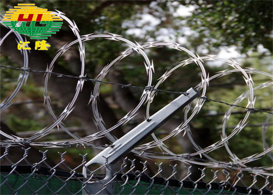 Galvanized Military Concertina Razor Barbed Wire Bto-22 960mm Diameter