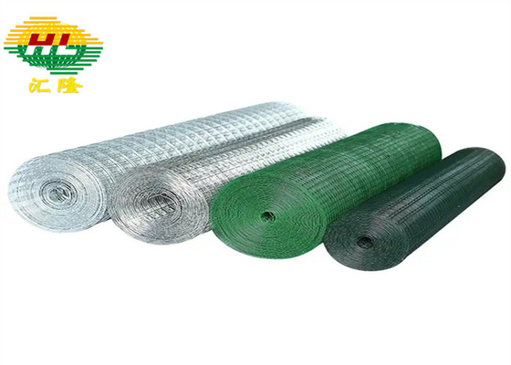 36inch 48inch Welded Wire Mesh Rolls Green Coated For Shelf Support