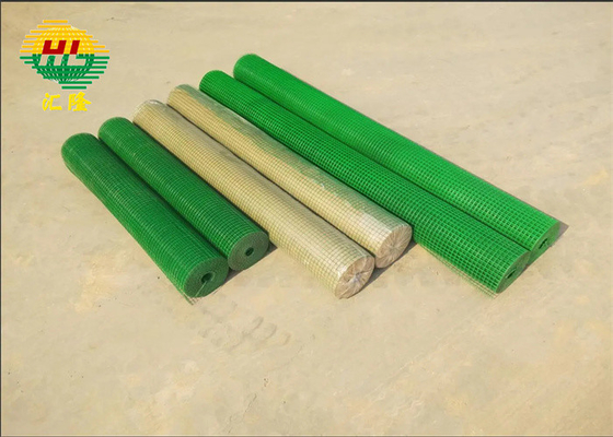 36inch 48inch Welded Wire Mesh Rolls Green Coated For Shelf Support