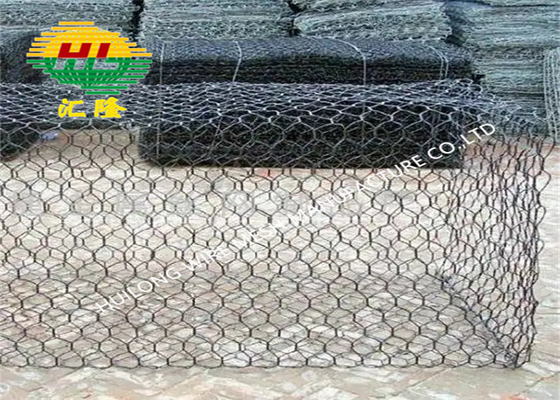 Galvanized Iron Gabion Basket Wire Mesh 1m-2m Width For Landscape Construction