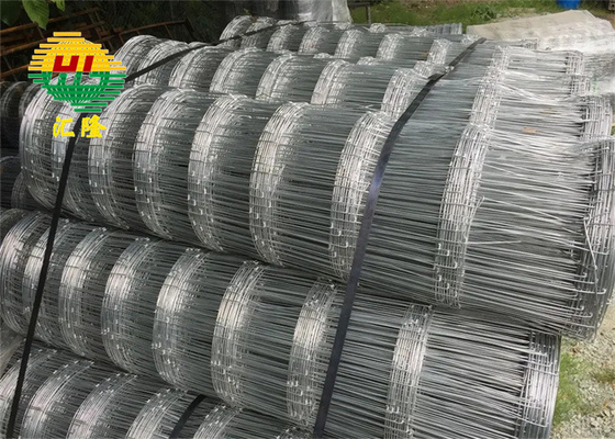 Twill Weave Galvanized Farm Fencing Wire Rectangular For Security And Safety
