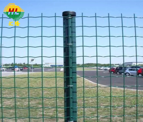 PVC Coating Green Dutch Welded Wire Mesh Panels 1.8m X 20m Roll