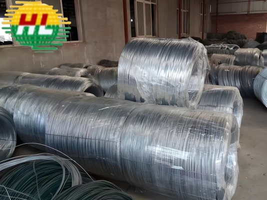 Low Carbon Hot Dip Galvanized Iron Binding Wire For Fence Making