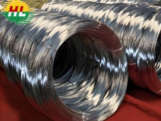 Low Carbon Hot Dip Galvanized Iron Binding Wire For Fence Making