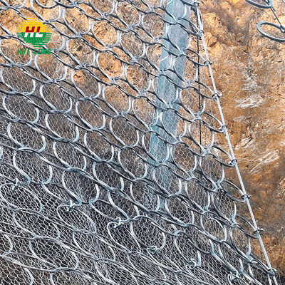 Anti UAV Physical Security Fence Galvanized Woven Wire Mesh And Steel Support Structure For Electrical Substation Protection