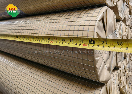 1/2 Inch 3ft Welded Wire Mesh Rolls , 30m Chicken Wire Rolls