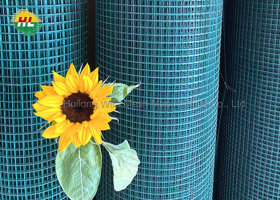 Green PVC Coated 1/2in x 48in x 100ft PVC Coating Wire Fence, For Fencing Around Chicken Coop, Run, and Gardens