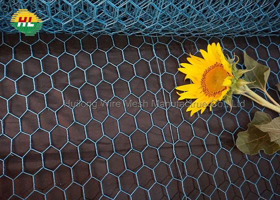 13mm Mesh Opening Hexagonal Wire Netting , 20 GA Galvanized Chicken Mesh