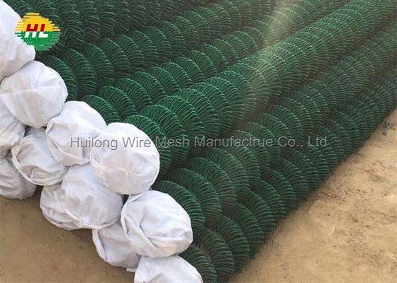 1.5m 25mtr Heavy PVC Chain Link Fence for boundary ISO certificate