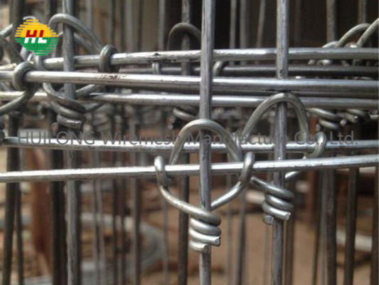 2.4m*50m Hinge Joint Wire Mesh Livestock Fencing With High Tensile Strength