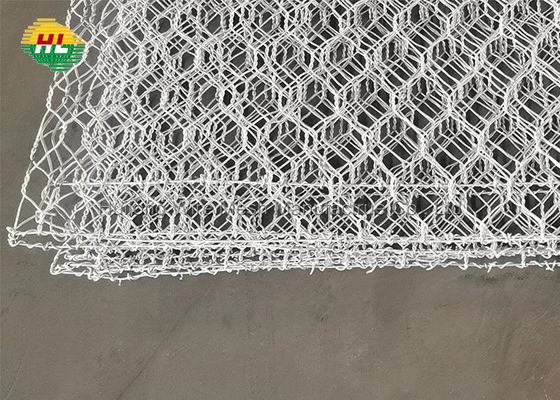 25x25x50Cm Galvanized Gabion Baskets EN Standard For Stones Bricks