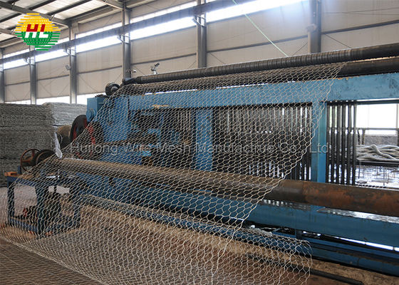 2.7mm 3.05mm Mesh Galvanized Gabion Boxes 8x10cm Hexagonal Gabion Mesh