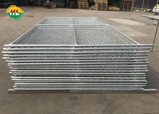 50mm Opening Temporary Metal Fence Panels with diagonal mesh