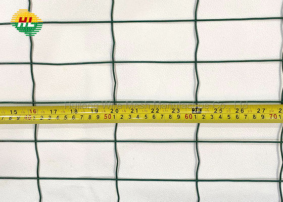 PVC Coating Green Dutch Welded Wire Mesh Panels 1.8m X 20m Roll
