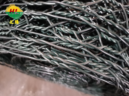 Heavy Galvanized Gabion Stone Wall 1.5*1*1m 8x10cm Aperture