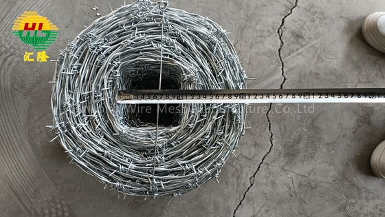Barbed Wire Fencing 610m 25 kg For Security
