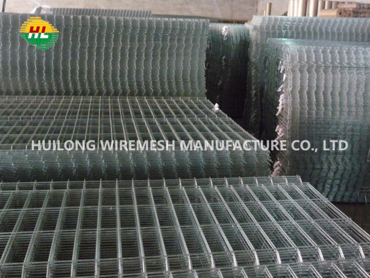 Garden 50x100mm Aperture Welded Mesh Fence Hot Dip Galvanized With V Bends