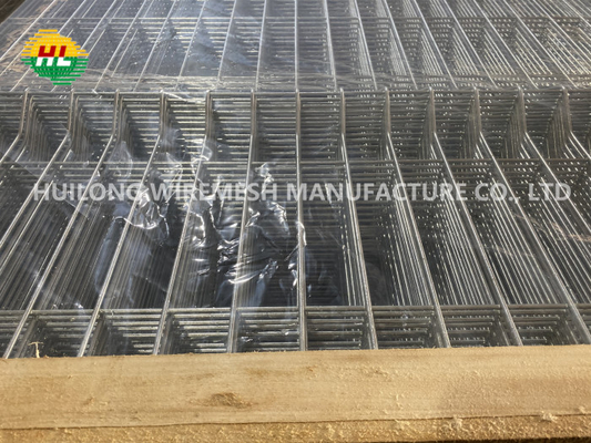 1.5m High V Mesh Security Fence With Posts And Clips