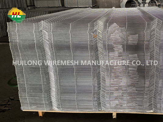 1.5m High V Mesh Security Fence With Posts And Clips