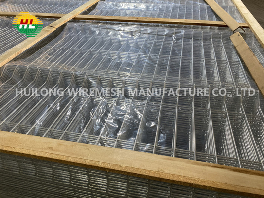 1.5m High V Mesh Security Fence With Posts And Clips