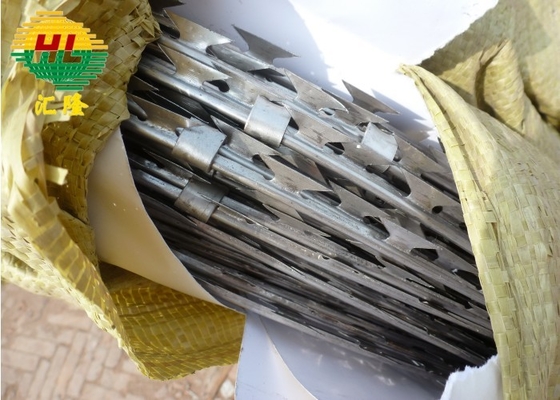الفولاذ المقاوم للصدأ 304 أمن كونسيرتينا حلاقة الأسلاك الشائكة 2mm للسياج
