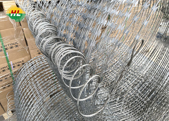 Bto-30 2.8 مم سلك شائك مضاد للتسلق سلك شائك عالي الأمان 1400-1500 ميجا باسكال